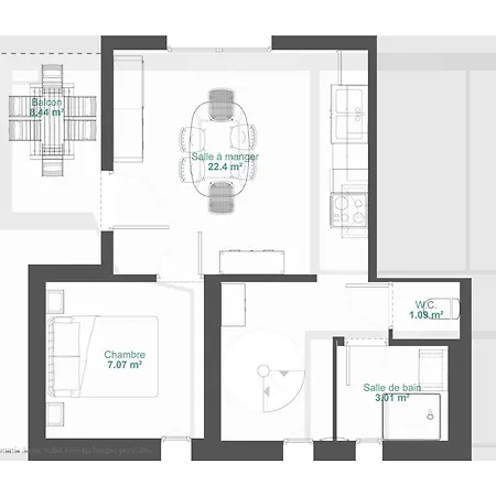 Mas Picagnol Διαμέρισμα Oms